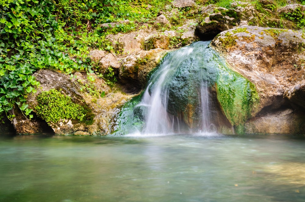 hot springs national park waterfall